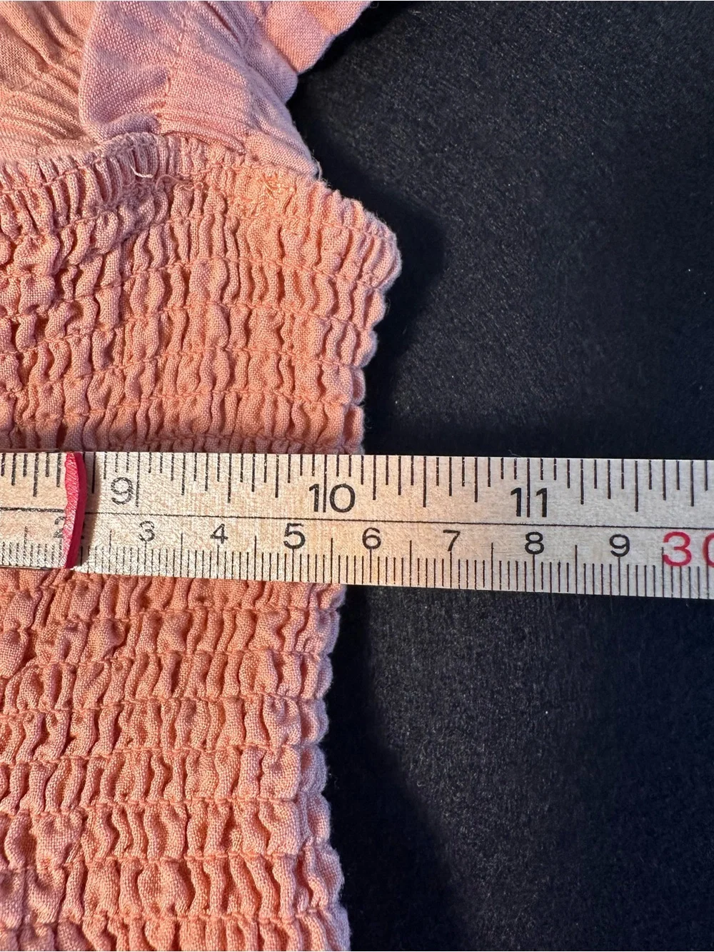 Blu Pepper Dress Womens Small Pink Smocked Midi Tiered Sundress Cottagecore - Picture 7 of 8